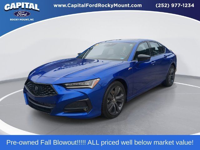 Used 2023 Acura TLX w/ A-SPEC Package AWD/4WD image 1