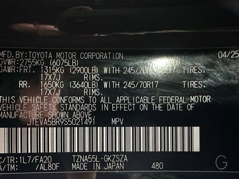 Used 2025 Toyota 4Runner SR5 image 11