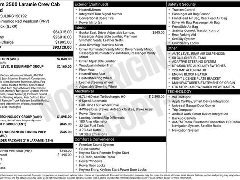 Used 2024 RAM 3500 Laramie w/ Night Edition AWD/4WD image 13