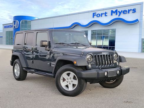 Used 2017 Jeep Wrangler Unlimited Sport w/ Quick Order Package 24S image 1