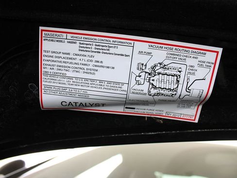 Used 2012 Maserati GranTurismo S RWD image 39