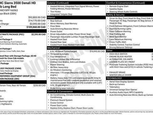 Used 2023 GMC Sierra 3500 Denali w/ Denali Ultimate Package AWD/4WD image 20