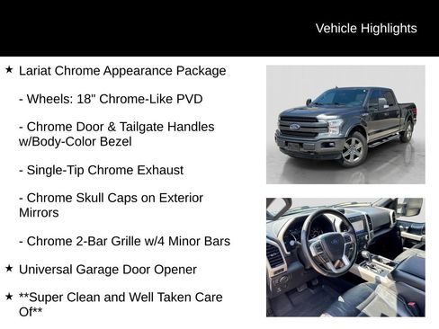 Used 2020 Ford F150 Lariat w/ Equipment Group 502A Luxury AWD/4WD image 26