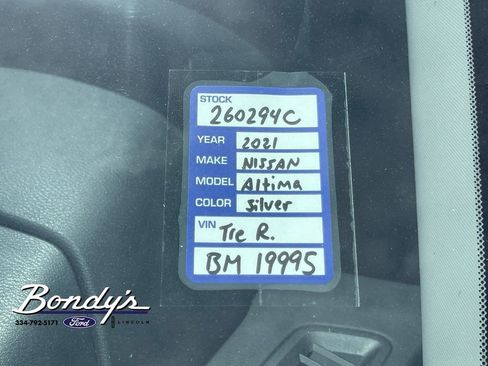 Used 2021 Nissan Altima 2.5 SV image 21