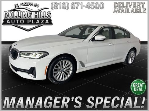 Used 2022 BMW 530i xDrive w/ Premium Package AWD/4WD image 1