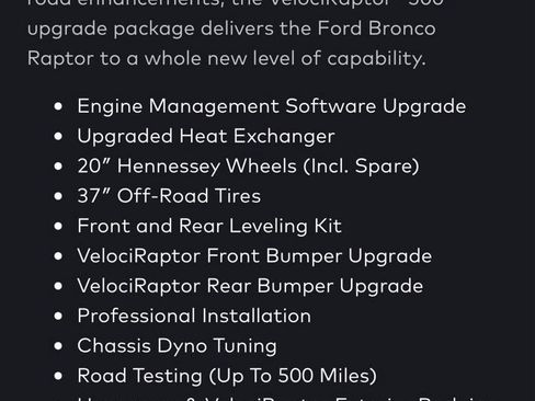 Used 2023 Ford Bronco Raptor AWD/4WD image 17