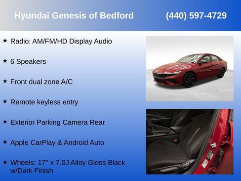 Certified 2026 Hyundai Elantra Sport FWD image 7