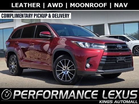 Used 2018 Toyota Highlander SE AWD/4WD image 1