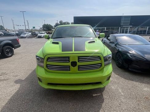 Used 2017 RAM 1500 Sport w/ Sublime Green Sport Package AWD/4WD image 1