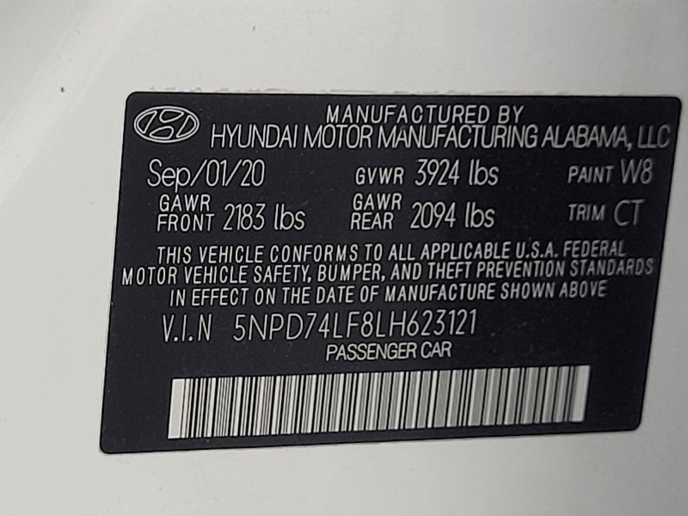 Used 2020 Hyundai Elantra SE w/ Cargo Package (C1) FWD image 33