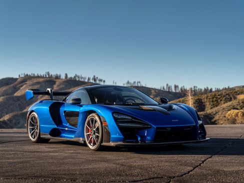 Used 2019 McLaren Senna Coupe ULTRA RARE Only 1685 Mil image 78