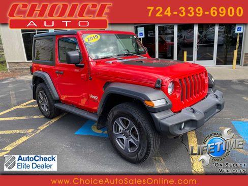 Used 2019 Jeep Wrangler Sport AWD/4WD image 1