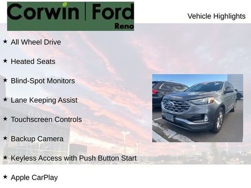 Used 2023 Ford Edge Titanium AWD/4WD image 6