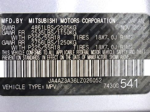 Used 2020 Mitsubishi Outlander ES AWD/4WD image 42