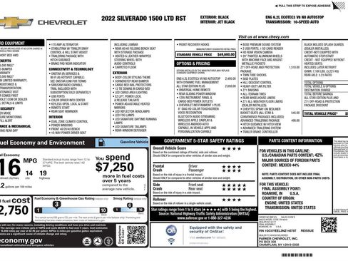 Certified 2022 Chevrolet Silverado 1500 RST w/ All Star Edition Plus image 25