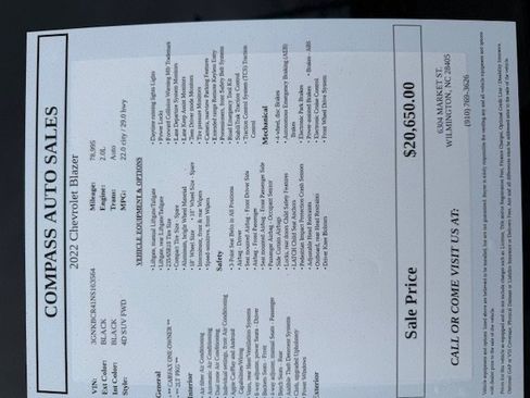 Used 2022 Chevrolet Blazer LT image 9