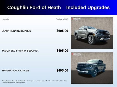 Used 2024 Ford Ranger Lariat w/ Trailer Tow Package image 3