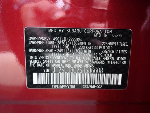 Certified 2025 Subaru Forester Premium w/ Convenience Package #2 image 36