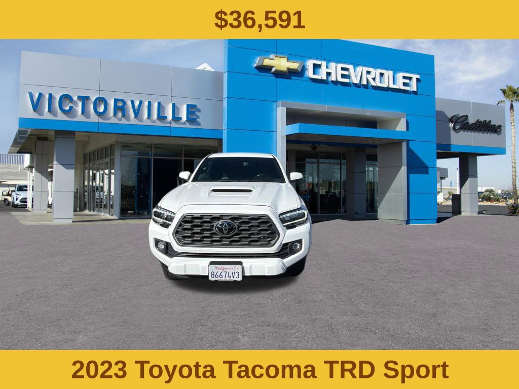 Used 2023 Toyota Tacoma TRD Sport w/ Black Out Package (TMS) AWD/4WD image 2