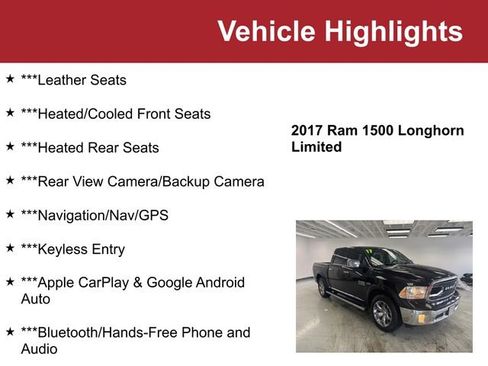 Used 2017 RAM 1500 Limited image 2