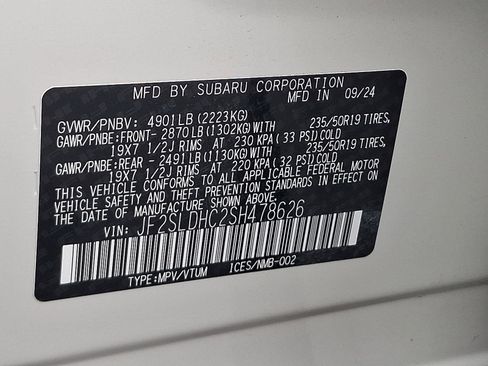 Used 2025 Subaru Forester Sport w/ Popular Package #2 AWD/4WD image 27