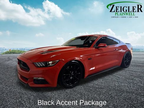 Used 2016 Ford Mustang GT Premium w/ Black Accent Package RWD image 2