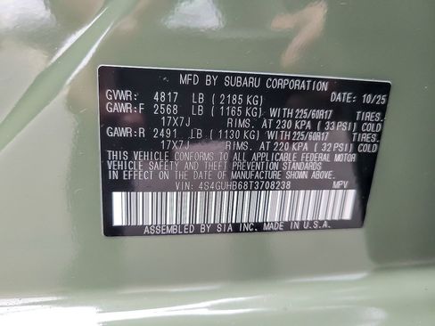 Certified 2026 Subaru Crosstrek 2.5i image 22