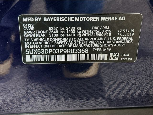Used 2023 BMW X3 xDrive30i w/ Premium Package AWD/4WD image 36