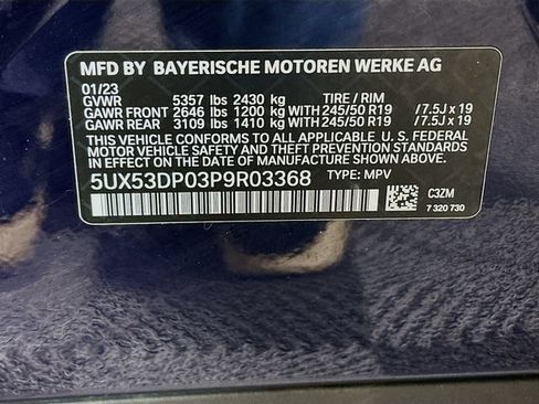 Used 2023 BMW X3 xDrive30i w/ Premium Package AWD/4WD image 36