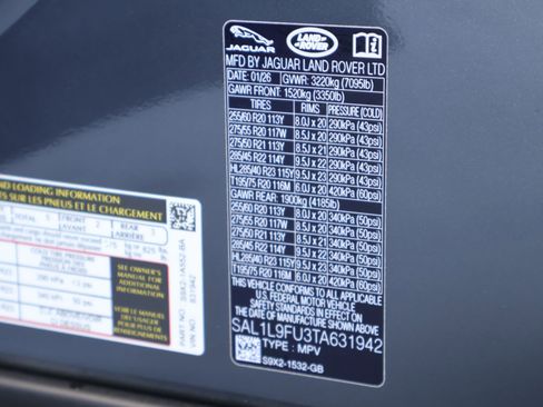 New 2026 Land Rover Range Rover Sport Dynamic SE AWD/4WD image 20