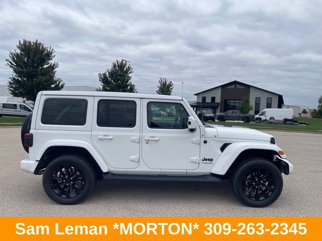 Used 2021 Jeep Wrangler Unlimited Sahara AWD/4WD image 4