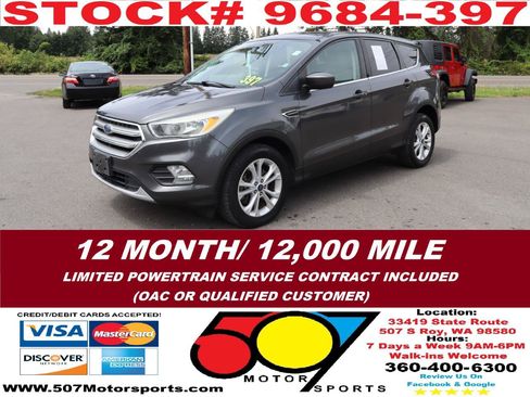 Used 2017 Ford Escape SE AWD/4WD image 2