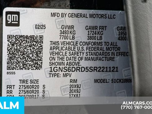 Used 2025 Chevrolet Suburban Z71 AWD/4WD image 59