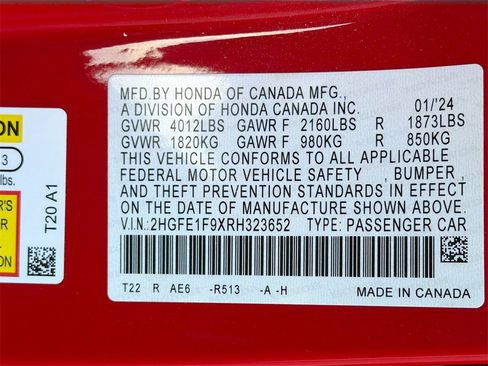 Used 2024 Honda Civic Touring image 32