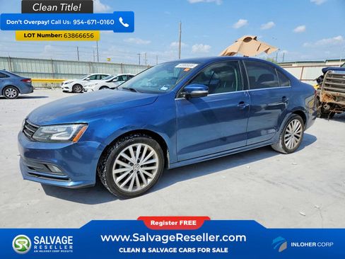 Used 2016 Volkswagen Jetta SEL FWD image 1