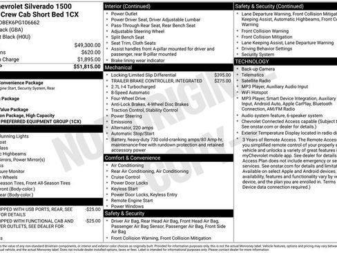 Used 2023 Chevrolet Silverado 1500 Custom AWD/4WD image 2