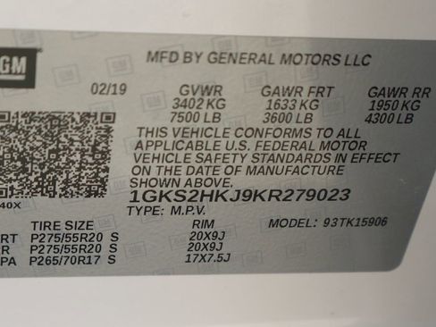 Used 2019 GMC Yukon XL Denali w/ Open Road Package AWD/4WD image 63