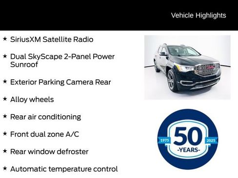 Used 2018 GMC Acadia Denali w/ Technology Package AWD/4WD image 11