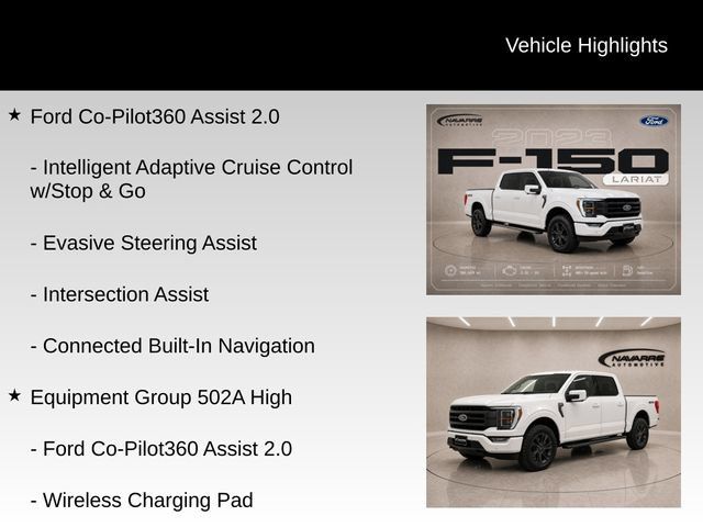 Used 2023 Ford F150 Lariat w/ Equipment Group 502A High AWD/4WD image 5