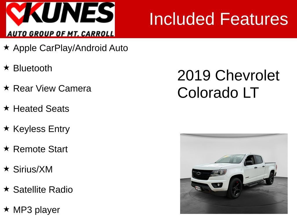 Used 2019 Chevrolet Colorado LT w/ Redline Special Edition AWD/4WD image 3