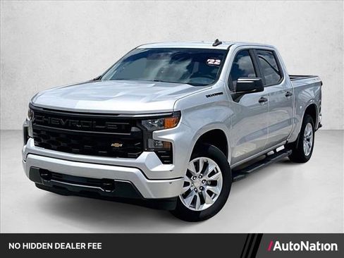 Used 2022 Chevrolet Silverado 1500 Custom RWD image 1