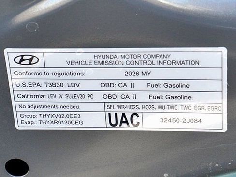 Certified 2026 Hyundai Elantra Sport FWD image 33