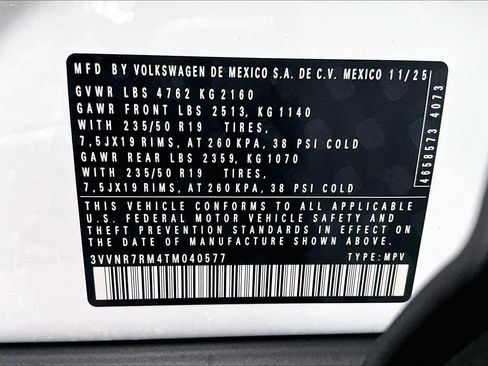 New 2026 Volkswagen Tiguan SE image 18