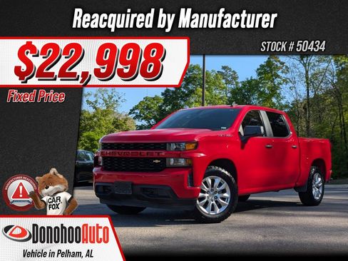 Used 2021 Chevrolet Silverado 1500 Custom image 1
