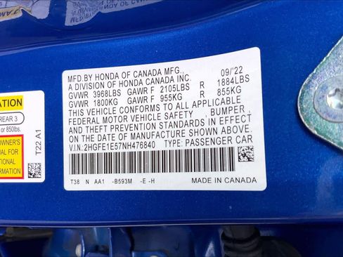 Used 2022 Honda Civic Si image 32