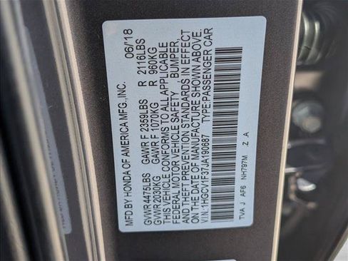 Used 2018 Honda Accord Sport image 23