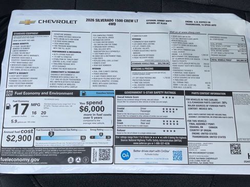 New 2026 Chevrolet Silverado 1500 LT AWD/4WD image 23