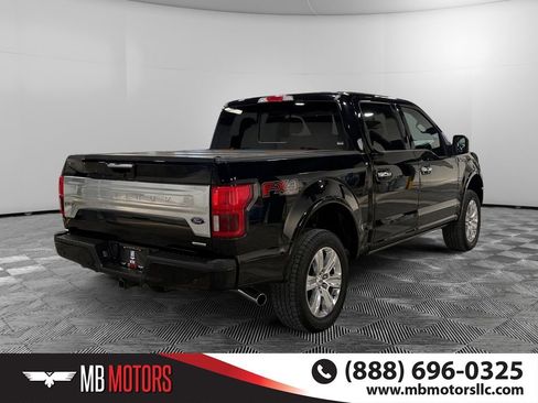 Used 2020 Ford F150 Platinum w/ Technology Package AWD/4WD image 3