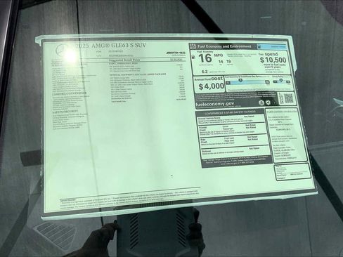 New 2025 Mercedes-Benz GLE 63 AMG S image 22