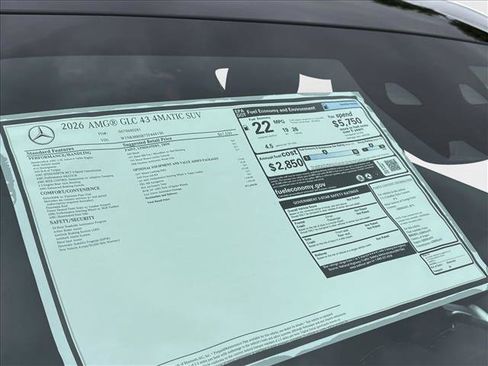 New 2026 Mercedes-Benz GLC 43 AMG AMG GLC 43 image 29